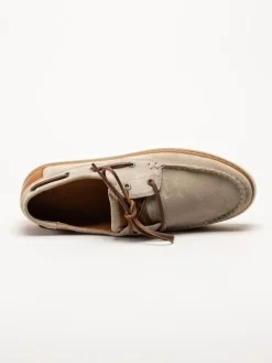 Strömberg - Riviera - Beige lågskor i mocka