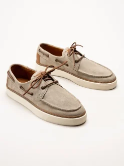 Strömberg - Riviera - Beige lågskor i mocka