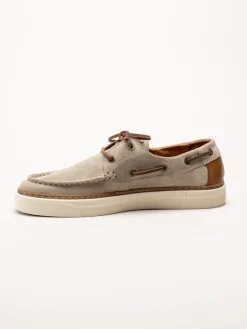 Strömberg - Riviera - Beige lågskor i mocka