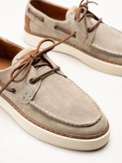 Strömberg - Riviera - Beige lågskor i mocka