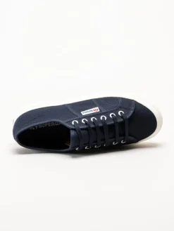 Superga - 2750 Cotu Classic - Mörkblå platåsneakers i textil