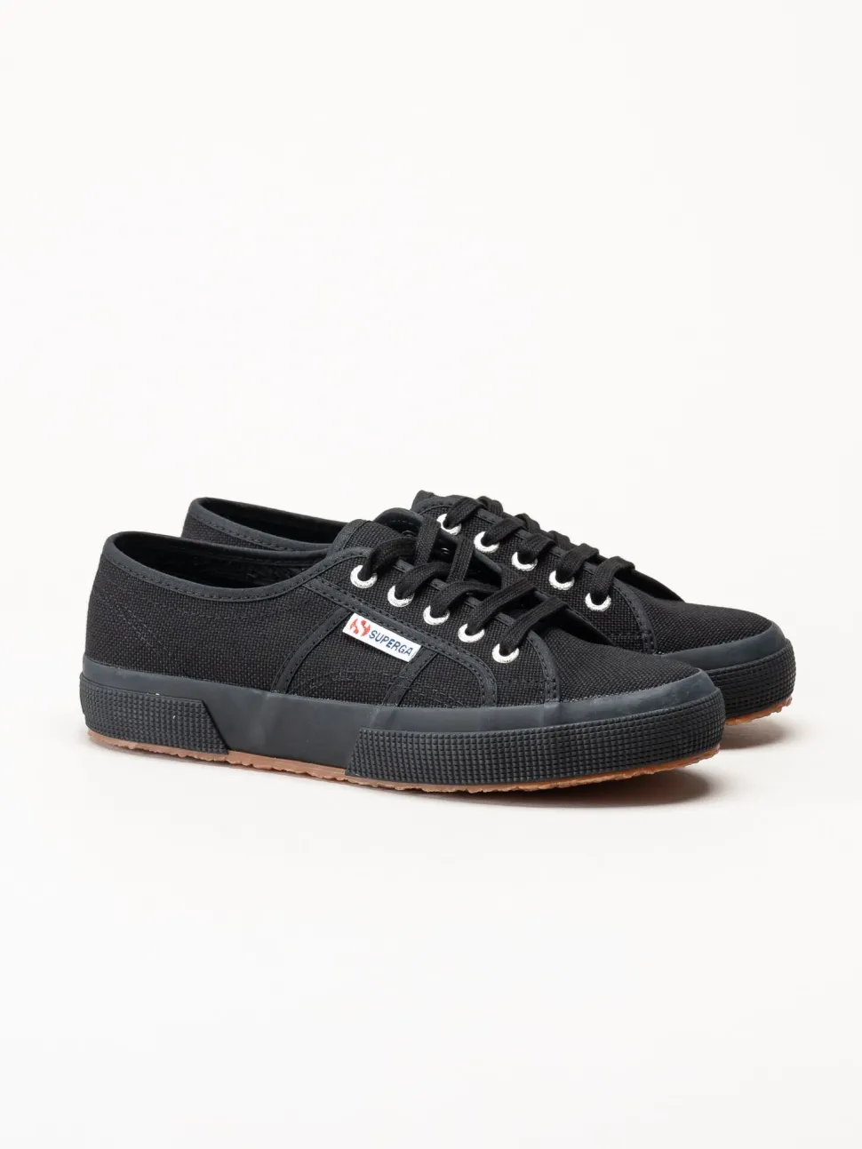 Superga - 2750 Cotu Classic - Svarta sneakers i canvas