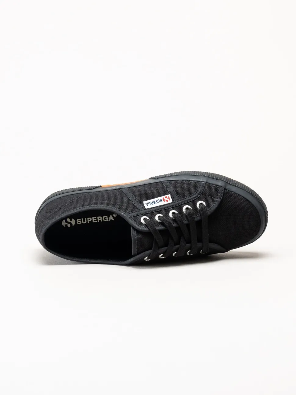 Superga - 2750 Cotu Classic - Svarta sneakers i canvas