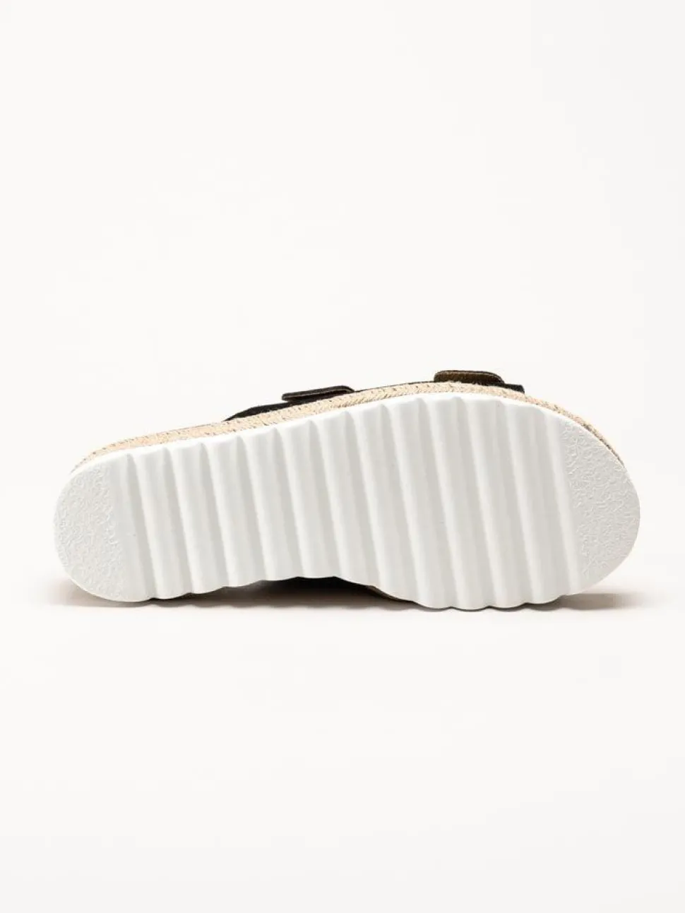 Sweeks - Sonja - Svarta slip in sandaler i mocka