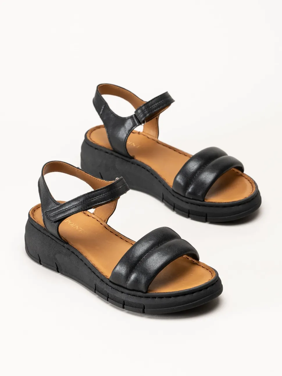 Ten Points - Britta - Svarta sandaler