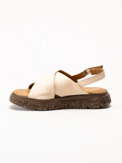 Ten Points - Mona - Beige skinnsandaler
