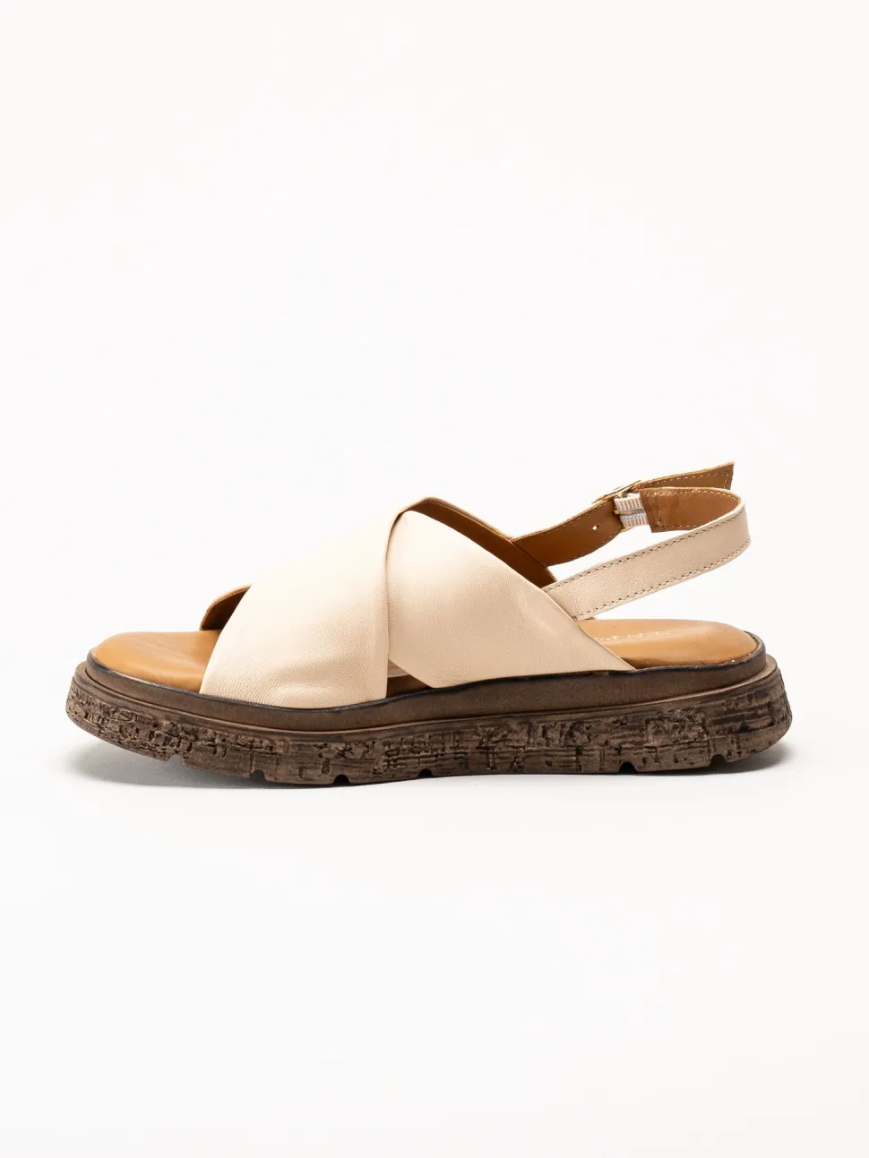 Ten Points - Mona - Beige skinnsandaler