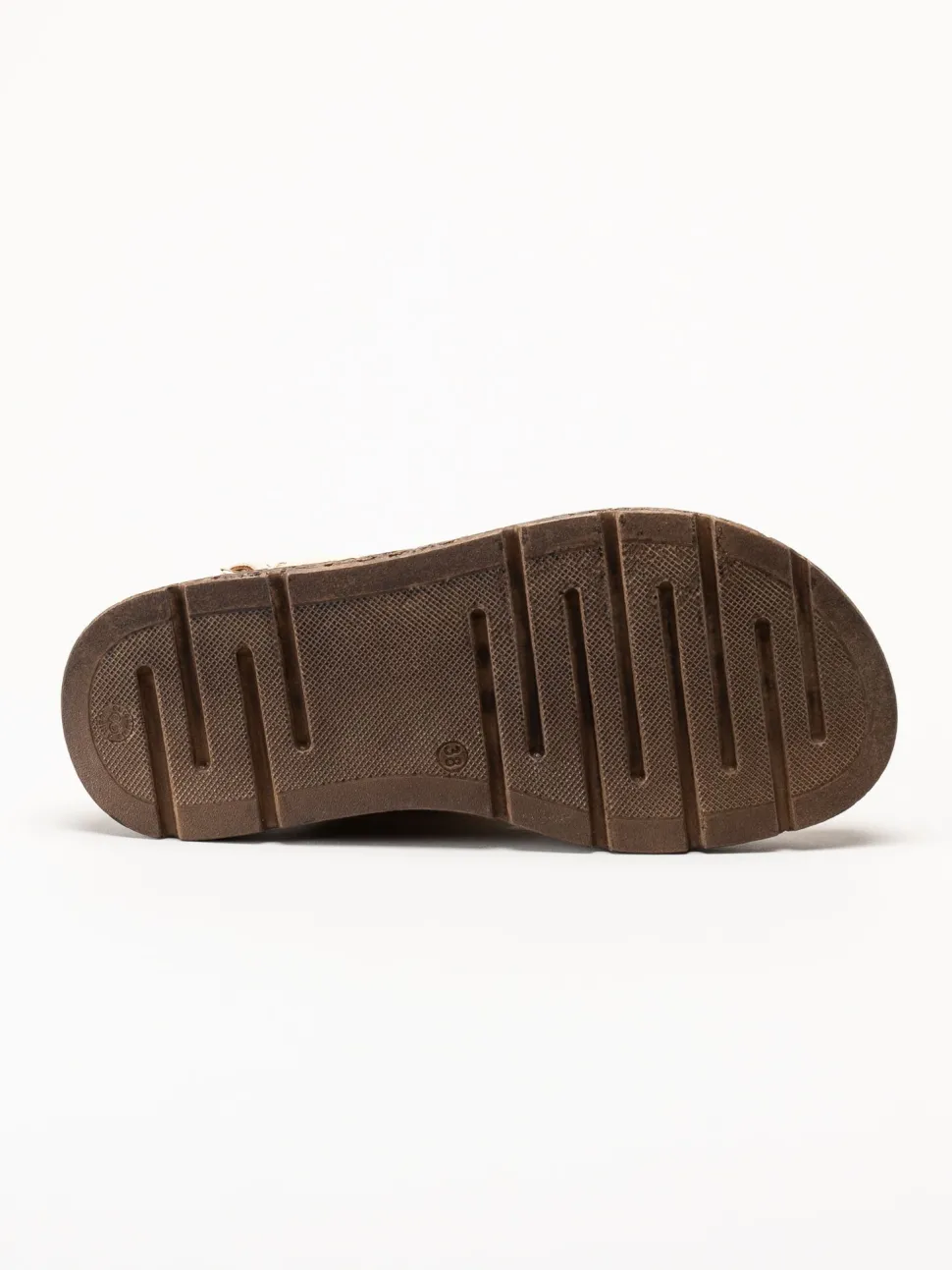 Ten Points - Mona - Beige skinnsandaler