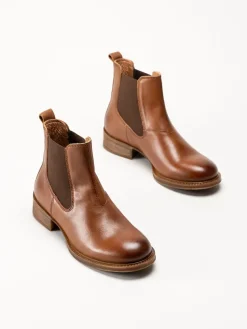 Ten Points - Pandora - Bruna Chelsea boots i skinn