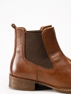Ten Points - Pandora - Bruna Chelsea boots i skinn