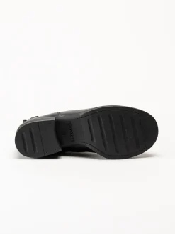 Ten Points - Pandora - Svarta chelsea boots i skinn