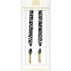 The Shoelace Brand - Classic Zebra 100cm - Zebramönstrade skoband i textil