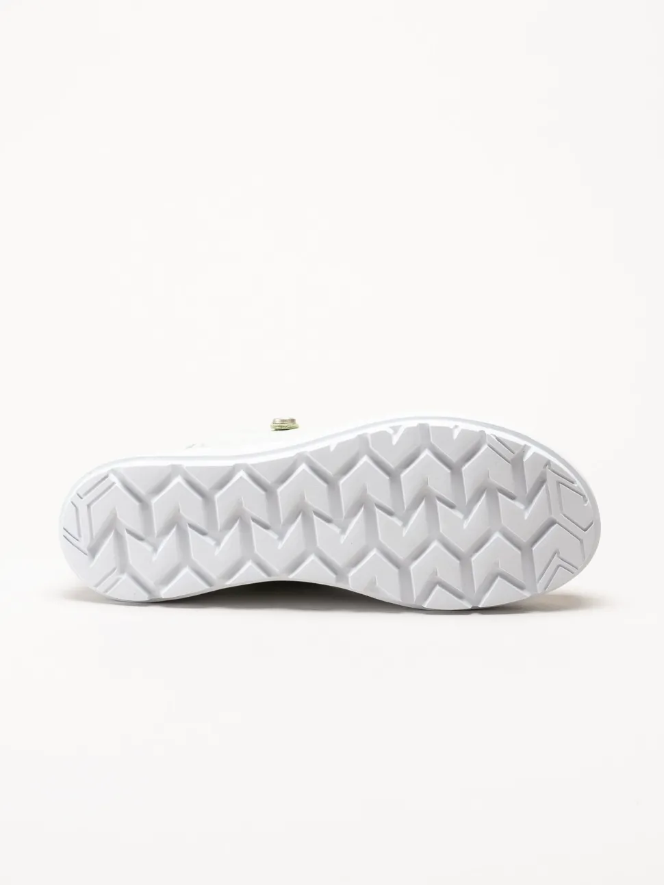 Think - Comoda - Ljusgröna sneakers i mocka