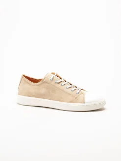 Think - Turna - Beige sneakers i mocka