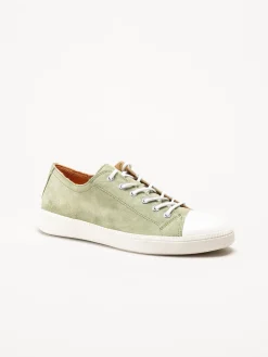 Think - Turna - Gröna sneakers i mocka