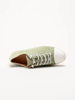 Think - Turna - Gröna sneakers i mocka