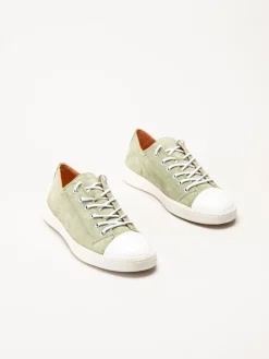 Think - Turna - Gröna sneakers i mocka