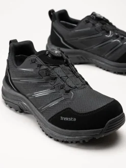 Treksta - River Low Boa Htx - Svarta vattentäta promenadskor