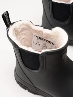 Tretorn - Aktiv Chelsea Winter - Svarta fodrade gummistövlar