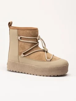 Tretorn - Aspa Hybrid Low - Beige vattentäta boots