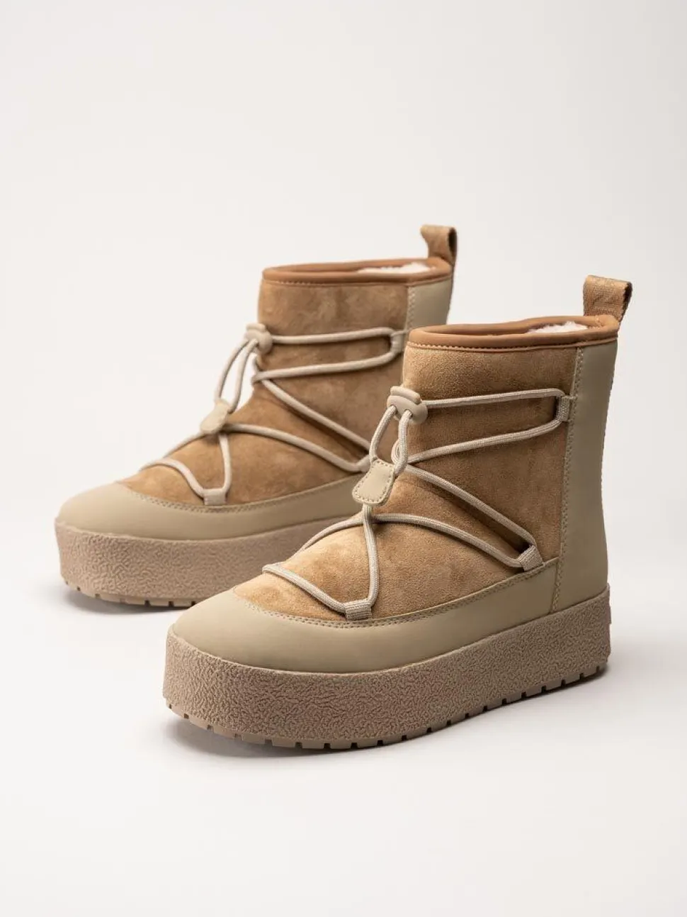 Tretorn - Aspa Hybrid Low - Beige vattentäta boots