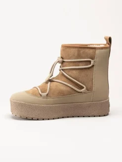 Tretorn - Aspa Hybrid Low - Beige vattentäta boots