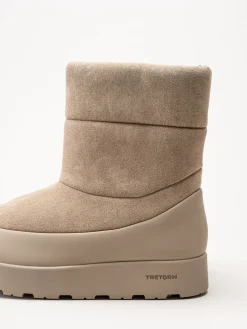 Tretorn - Asto Mid Hybrid - Beige fodrade boots