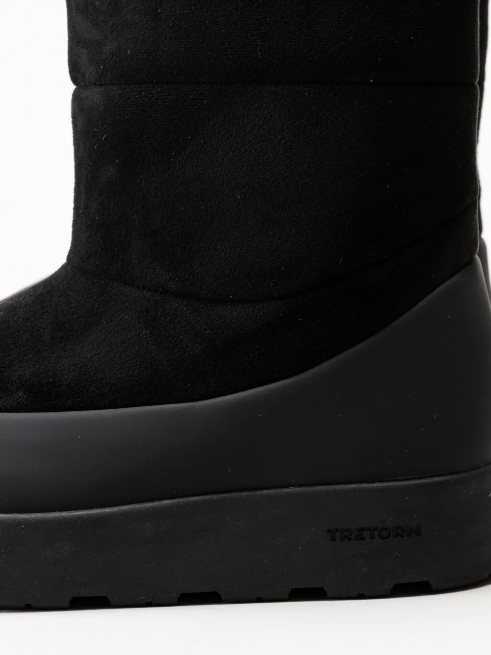Tretorn - Asto Mid Hybrid - Svarta fodrade boots