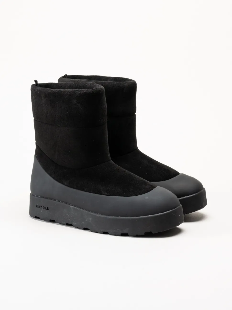 Tretorn - Asto Mid Hybrid - Svarta fodrade boots
