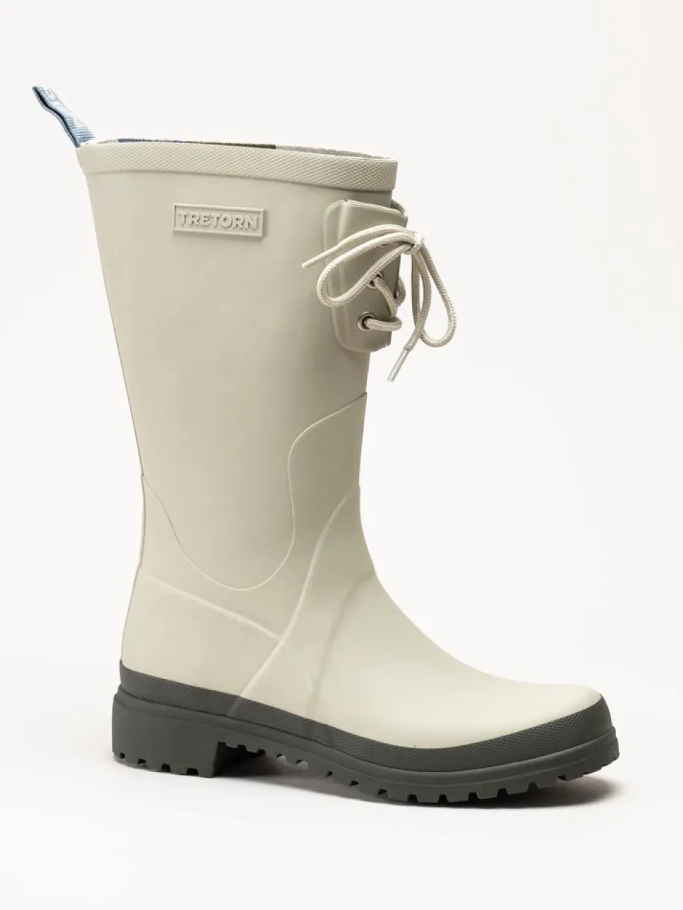 Tretorn - Skanör - Beige höga gummistövlar