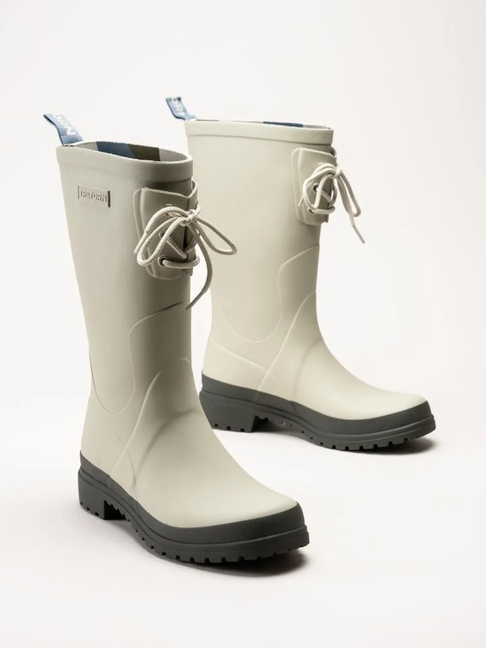 Tretorn - Skanör - Beige höga gummistövlar