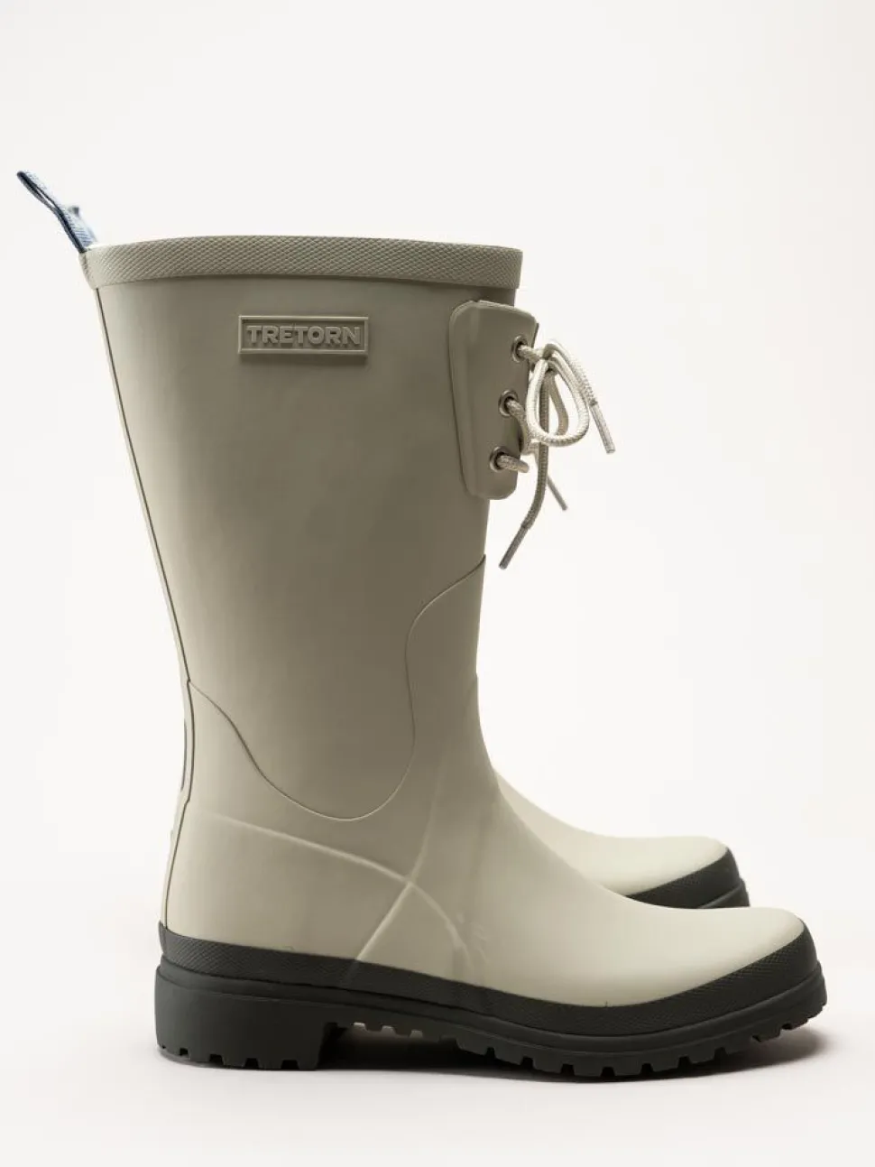 Tretorn - Skanör - Beige höga gummistövlar