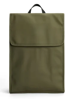 Tretorn - Wings Daypack - Grön vädertålig ryggsäck i smidig PU