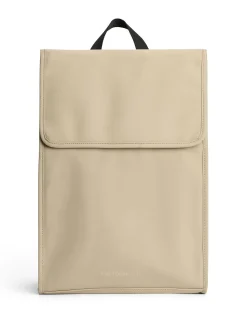 Tretorn - Wings Daypack - Ljusbeige vädertålig ryggsäck i smidig PU