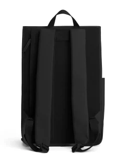 Tretorn - Wings Daypack - Svart vädertålig ryggsäck i smidig PU