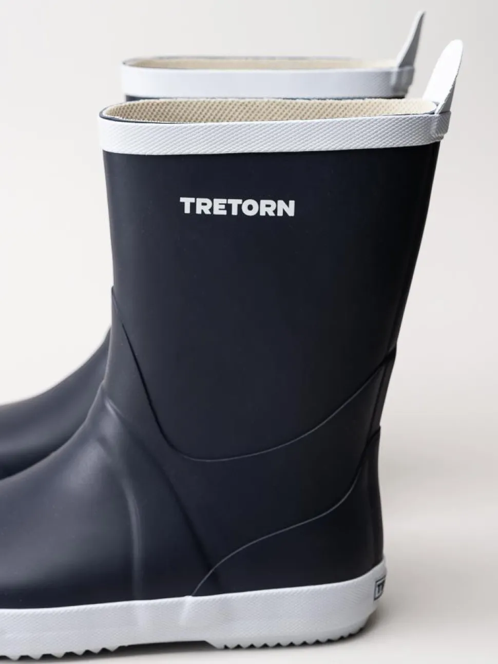 Tretorn - Wings - Mörkblå seglar-gummistövlar