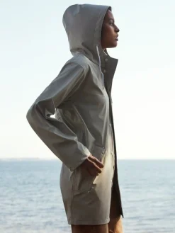 Tretorn - Wings Rainjacket - Ljusbeige regnjacka med luva