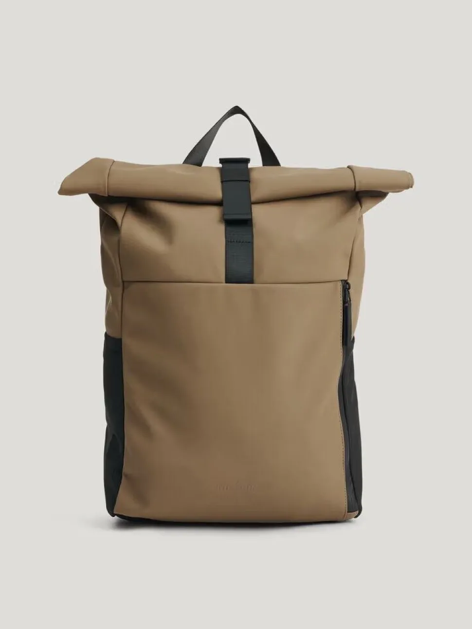 Tretorn - Wings Rolltop WP - Brun vattentålig ryggsäck i mjukt PU-material