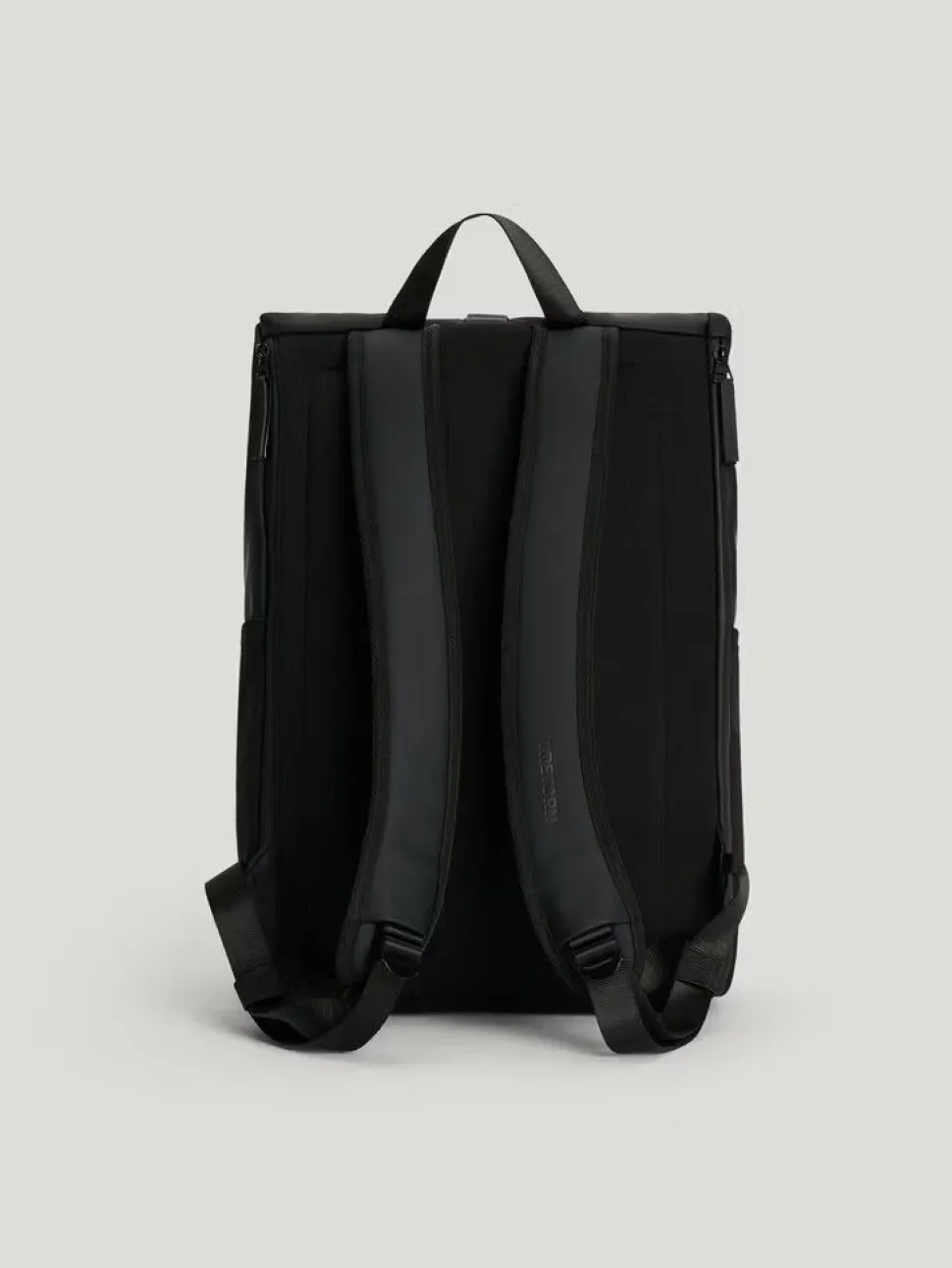 Tretorn - Wings Rolltop WP - Svart vattentålig ryggsäck i mjukt PU-material