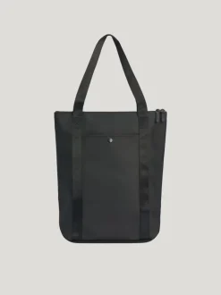 Tretorn - Wings Tote - Svart klassisk totebag i vattentätt PU-tyg