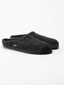 Ulle - Ulle Original - Svarta slip in tofflor i ull