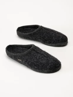 Ulle - Ulle Original - Svarta slip in tofflor i ull