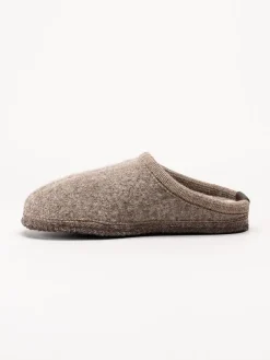 Ulle - Ulle Stripe - Beige slip in tofflor i ull