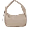Ulrika Design - Knot - Beige axelremsväska i skinnimitation