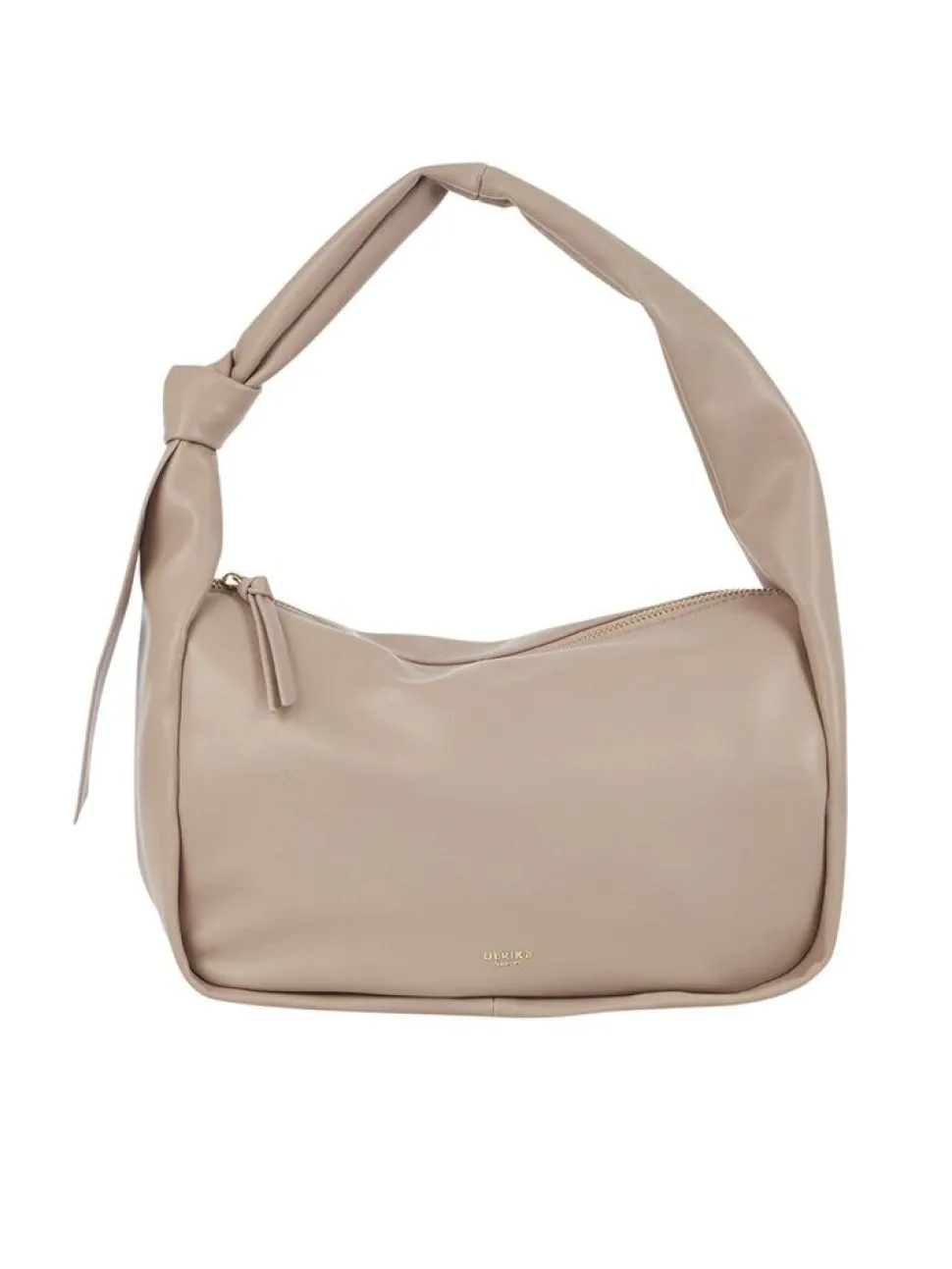 Ulrika Design - Knot - Beige axelremsväska i skinnimitation