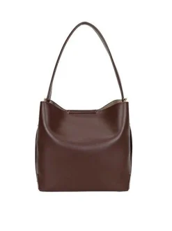 Ulrika Design - Minimalism Hink - Vinröd hinkväska i skinnimitation