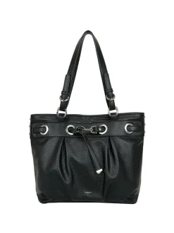 Ulrika Design - Recycled PU 2.0 - Svart väska i mjuk PU med struktur