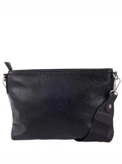 Ulrika Design - Recycled PU 2.0 - Svart väska i mjuk PU med många fack