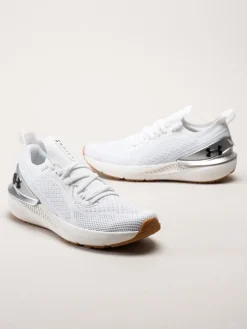 Under Armour - W Charged Shift - Vita sneakers i textil