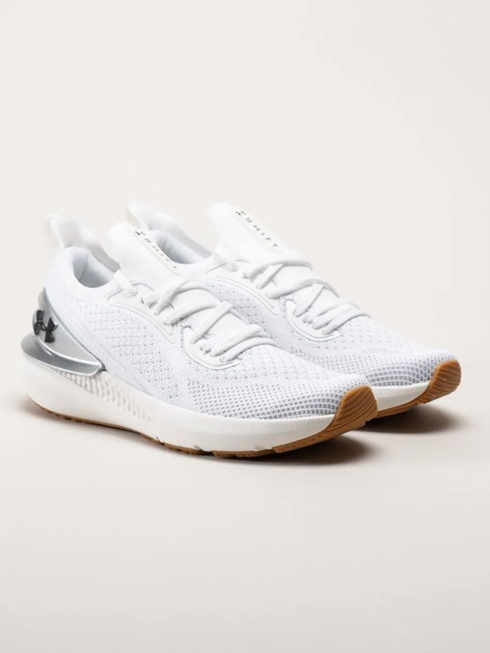 Under Armour - W Charged Shift - Vita sneakers i textil